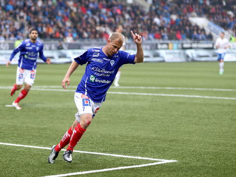 Mål 1-1 Åtvidaberg Kristian Bergström