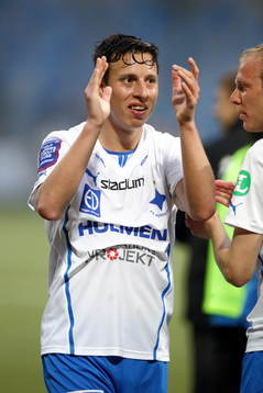 mål 2-1 Norrköping Martin Smedberg Dalence
