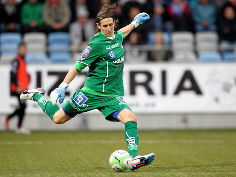 Norrköping målvakt David Mitov Nilsson