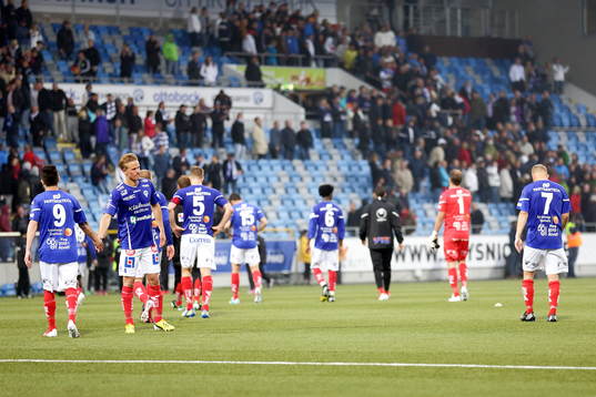 Besvikna spelare i Åtvidabergs FF