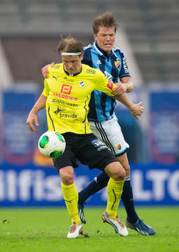 Kristoffer Fagercrantz, Halmstad och Martin Broberg,