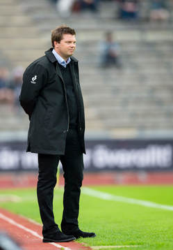 Jens Gustafsson, tränare Halmstad