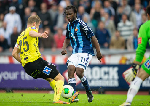 Rickard Magyar, Halmstad hinner fram och bryter ett