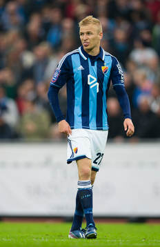 Vytautas Andriuskevicius, Djurgården grimaserar i matchen