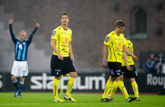 Peter Nyström och Mikael Boman, Halmstad ser deppiga ut