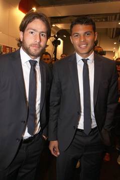 Maxwell et Thiago Silva - 19.05.2013 - CEremonie des