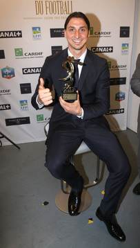 Zlatan Ibrahimovic ( meilleur joueur Ligue 1 ) - 19.05.2013