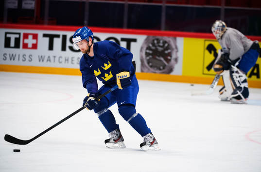 Fredrik Pettersson på Sveriges värmning