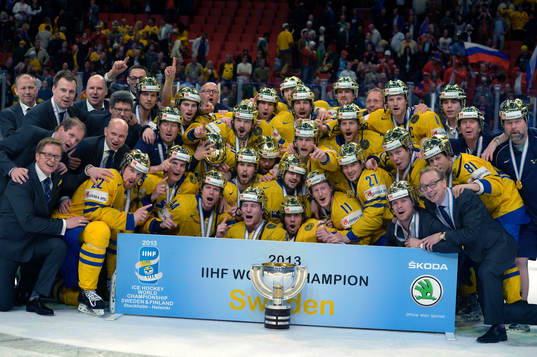 Sverige är världsmästare i ishockey 2013