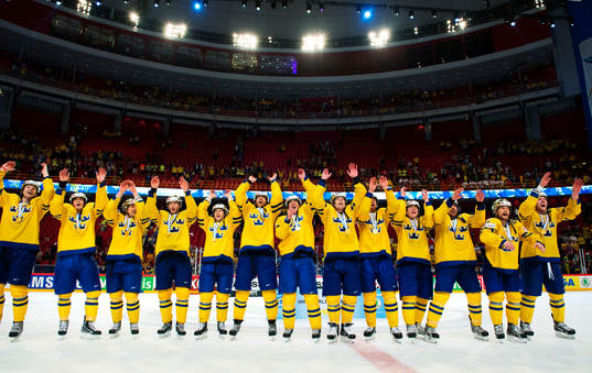 Bläddra bland fler bilder av Ishockey, VM, dag 17, final, Schweiz - Sverige