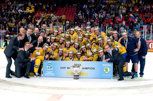 Det svenska laget som tog VM-guld