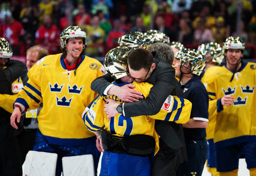 Fredrik Pettersson och Peter Popovic, assisterande