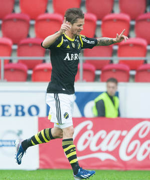 1-2, Martin Lorentzsson, AIK