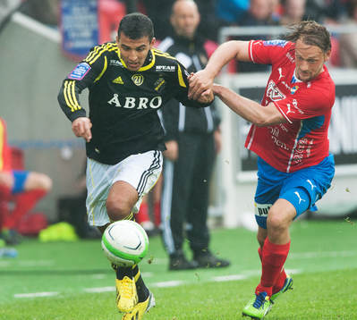 Nabil Bahoui och Patrik Bojent, Öster