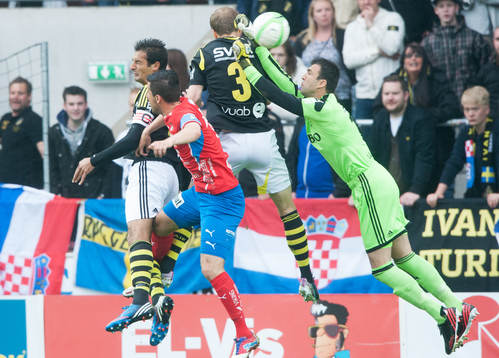 1-1, Denis Velic, Öster, skarvnickar förbi AIK-försvaret