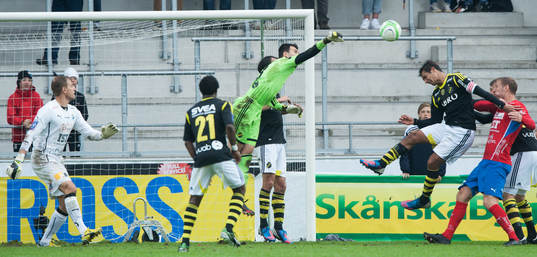 Slutminut, Kyriakos Stamatopoulos, målvakt, AIK, boxar