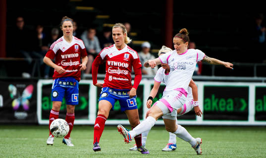 Kirsty Yallop, Vittsjö, Anja Mittag, LdB FC Malmö