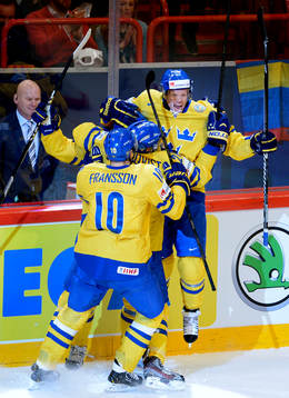 Erik Gustafsson, Sverige, jublar