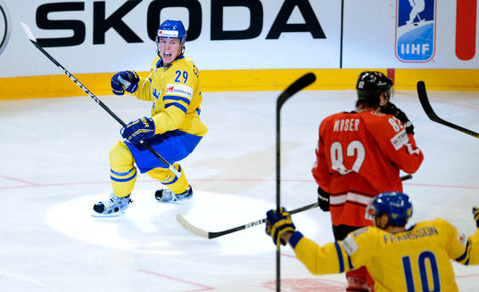 Erik Gustafsson, Sverige, jublar