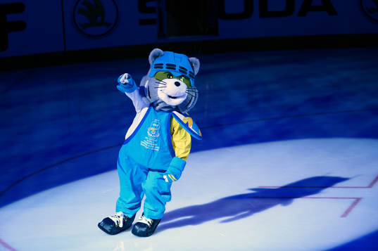 VM:s maskot Icy