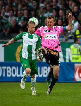Erik Sundin, Hammarby, och Linus Malmqvist, Landskrona BOIS