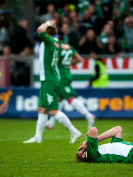 Hammarby-spelare deppar