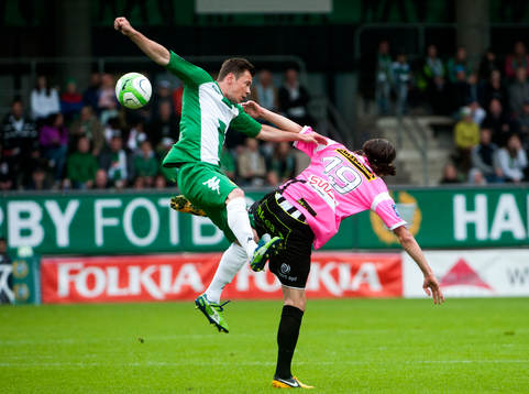 Nikolas Ledgerwood, Hammarby och Christoffer Tapper Holter,