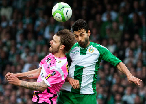 Andreas Dahl, Landskrona BoIS och Adis Husidic, Hammarby i