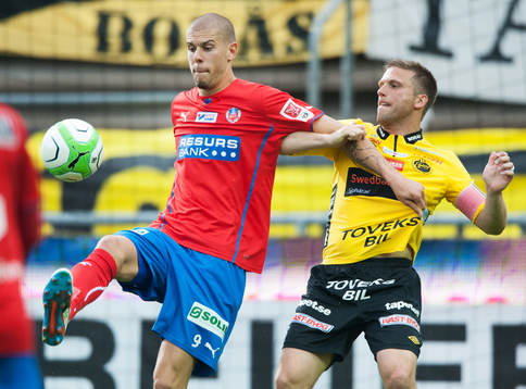Anders Svensson, Elfsborg och Robin Simovic, Helsingborg