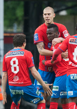 1-0, David Accam, Helsingborg