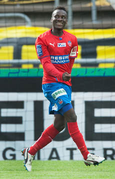 2-1, David Accam, Helsingborg