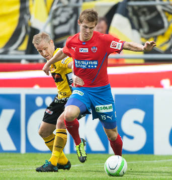 Emil Krafth, Helsingborg och Andreas Klarström, Elfsborg