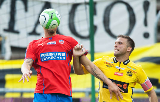 Anders Svensson, Elfsborg och Robin Simovic, Helsingborg