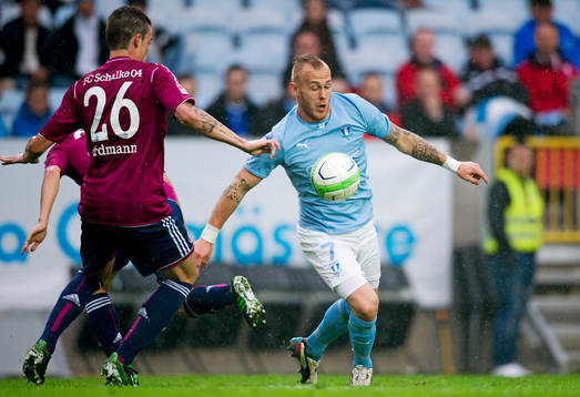 Dennis Erdmann, Schalke 04, Magnus Eriksson, Malmö FF