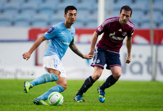 Jiloan Hamad, Malmö FF, Christian Fuchs, Schalke 04