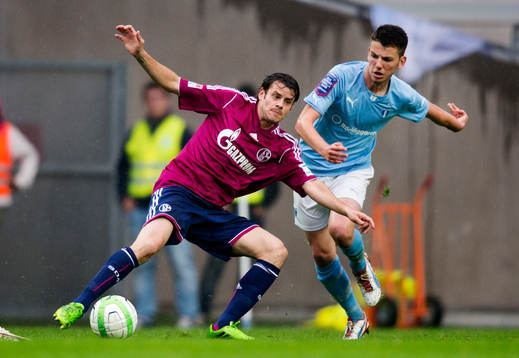Tranquillo Barnetta, Schalke 04, Erdal Rakip, Malmö FF