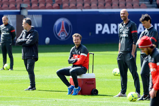 David BECKHAM - 22.05.2013 - Entrainement du Paris Saint