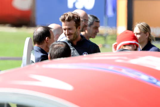 David BECKHAM - 22.05.2013 - Entrainement du Paris Saint