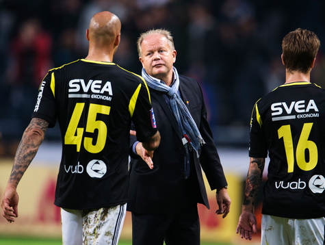 s Daniel Majstorovic tackar Djurgårdens tränare