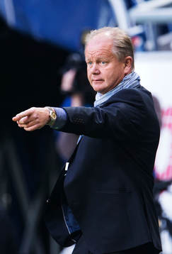 Djurgårdens tränare Per-Mathias Högmo i