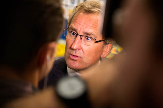 Presskonferens med Erik Hamrén, förbundskapten som