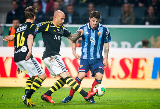 Daniel Majstorovic, AIK rensar undan framför Erton