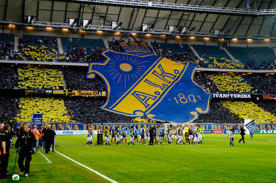 AIK tifo