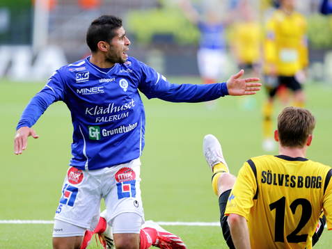 Matchvinnare med två mål Åtvidaberg Imad Zatara