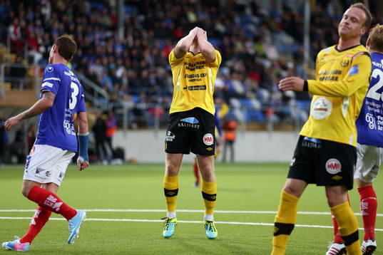 Besviken Mjällby Hannes Sigurdsson