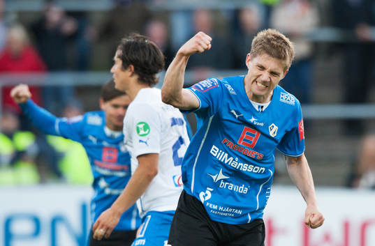 1-1 Mikael Boman, Halmstad