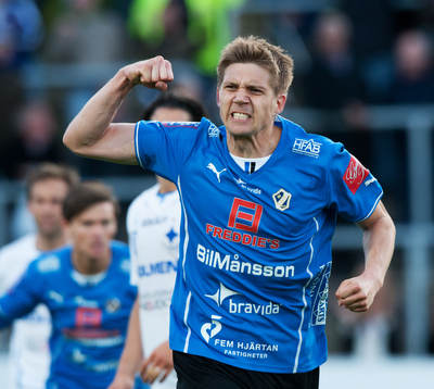 1-1 Mikael Boman, Halmstad