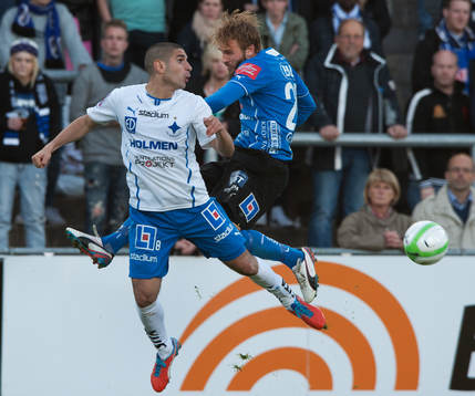 Jesper Westerberg, Halmstad och Rawez Lawan, Norrköping