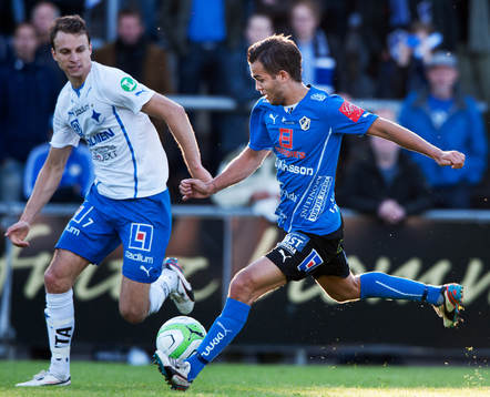 Kristinn Steindorsson, Halmstad och Lars Krogh Gerson,