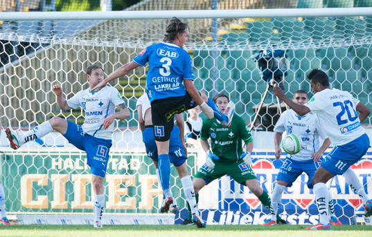 Fredrik Liverstam, Halmstad, mot hela